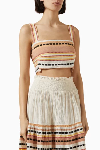 Zakar Crop Top in Cotton