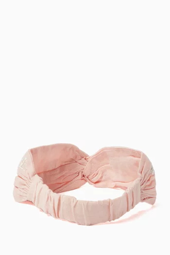 Floral Embroidered Hairband
