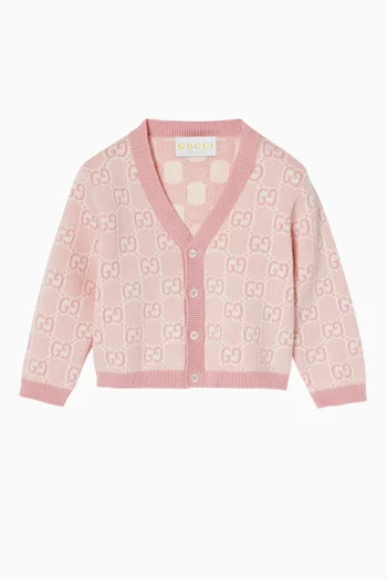 GG Cardigan in Cotton