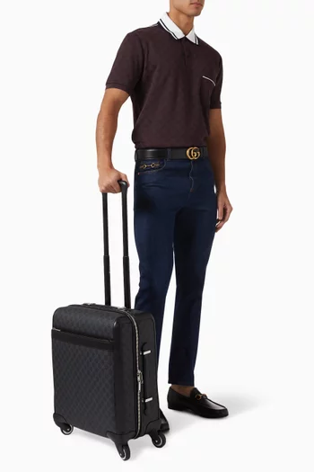 Small Cabin Trolley in GG Supreme Canvas
