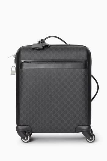 Small Cabin Trolley in GG Supreme Canvas