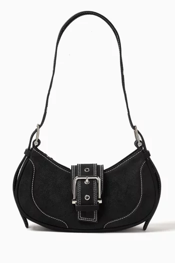 Brocle Shoulder Bag in Denim