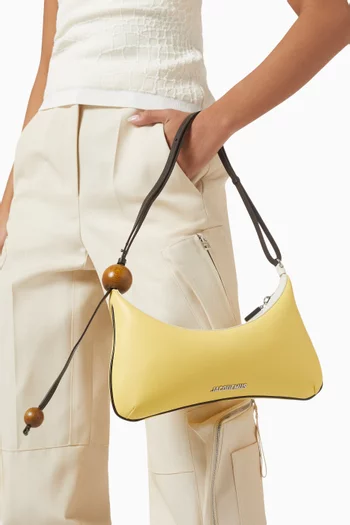Le Grand Bisou Perle Shoulder Bag in Leather