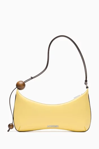 Le Grand Bisou Perle Shoulder Bag in Leather
