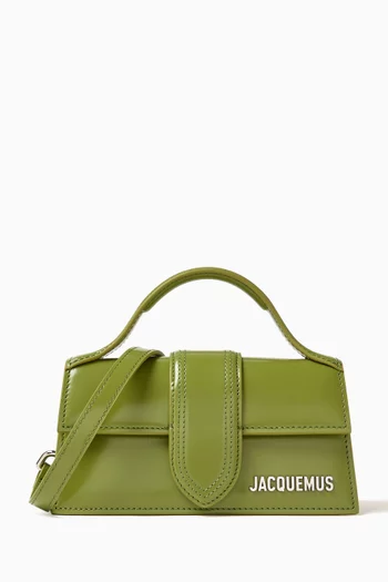 Mini Le Bambino Mini Top-handle Bag in Shiny Leather