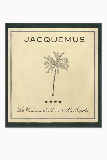 La Croisière Beach Towel in Cotton