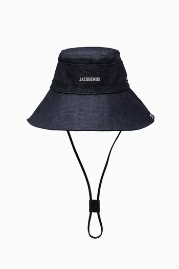 Le Bob de-Nimes Bucket Hat in Denim