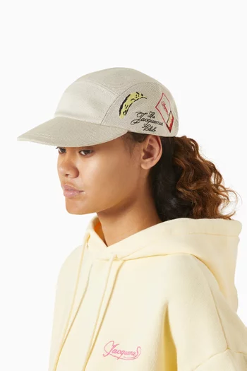 La Casquette Fringe Cap in Cotton
