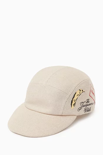 La Casquette Fringe Cap in Cotton