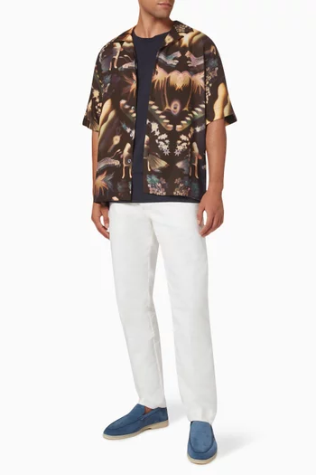 قميص بنقشة لوميير لايوسيل