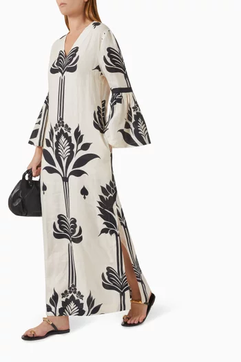 Rajasthan Maxi Dress in Linen