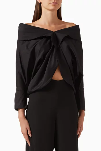 Sanam Top in Cotton Poplin