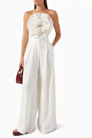 Brillo del Alma Top in Silk Organza
