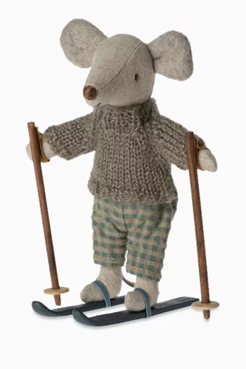 Winter Mouse with Ski Set, Big Brother