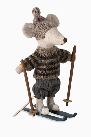 Winter Mouse with Ski Set, Big Brother