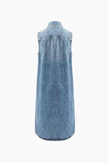 Denim Dress in Cotton