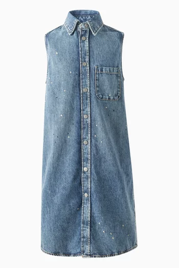 Denim Dress in Cotton