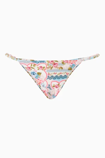 Dakota Ring-trim Bikini Briefs