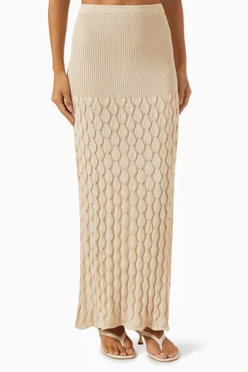 Theodora Knit Maxi Skirt