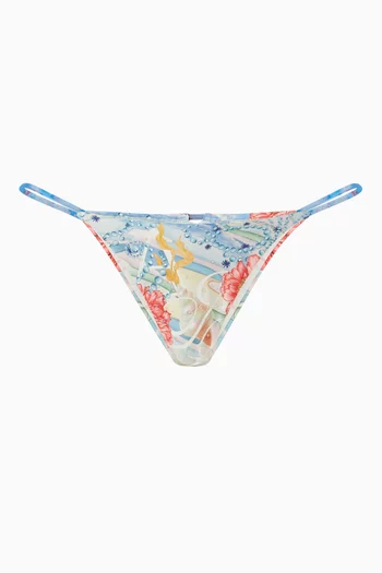 Rocio Embellished Bikini Briefs