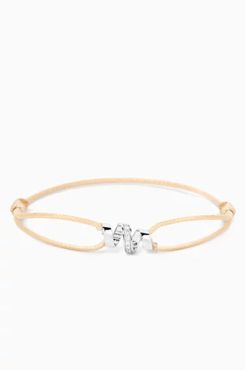 Cotillons et Jours de Fête Diamond Bracelet in 18kt White Gold