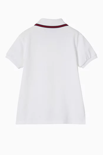 Web Polo Shirt in Cotton