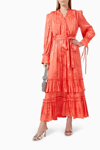 Wrap Midi Dress