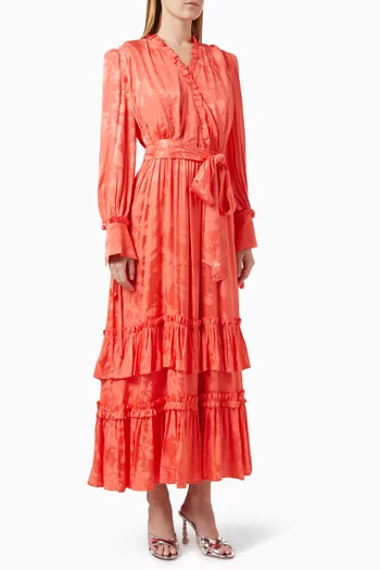 Wrap Midi Dress