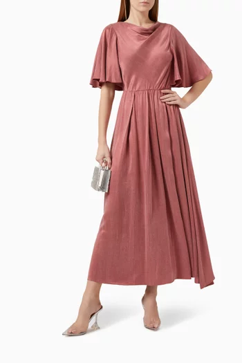 Belted Maxi Dress