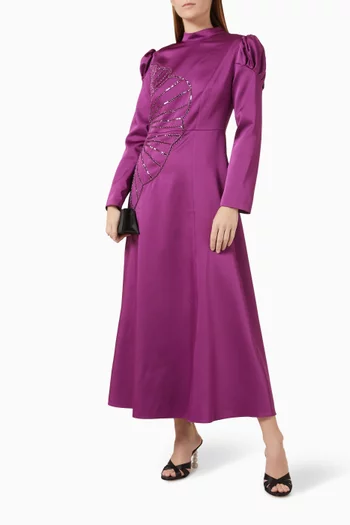 Embellished Design Maxi Dress