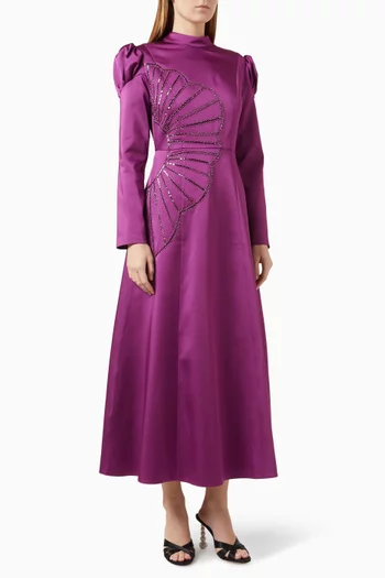Embellished Design Maxi Dress