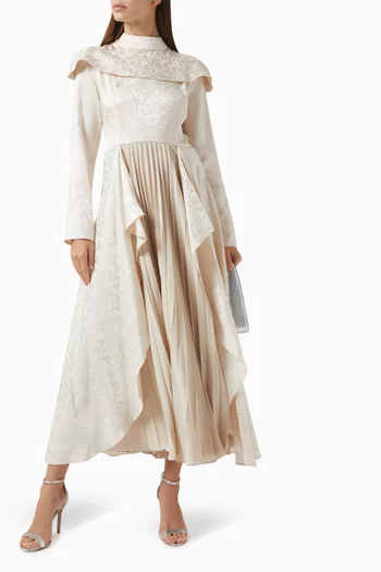 Draped Maxi Dress