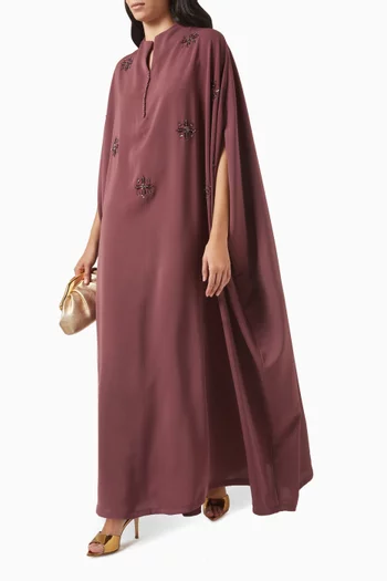 Cyrah Kaftan in Crepe