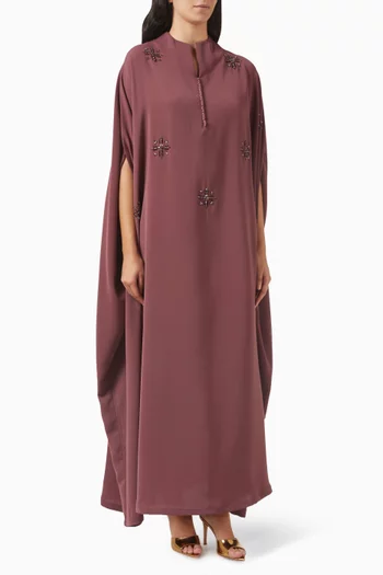 Cyrah Kaftan in Crepe