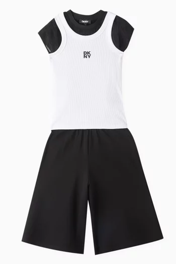 Layered T-shirt & Tank Top