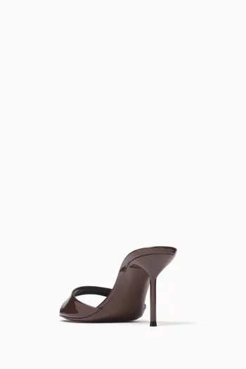 Lidia 70 Mule Sandals in Patent Leather