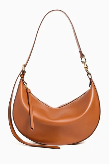 Small Twyla Hobo Bag in Calfskin Leather