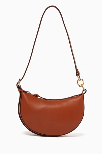 Mini Twyla Hobo Bag in Calfskin Leather
