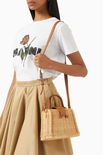 Midollino Handbag in Rattan