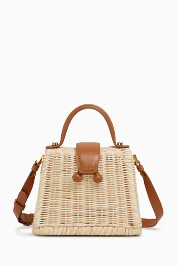 Midollino Handbag in Rattan