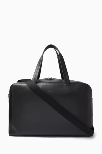 Weekender Travel Bag in Leather