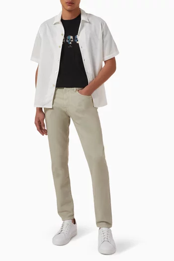 Mid-rise Tapered-fit Jeans