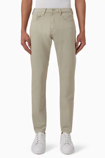 Mid-rise Tapered-fit Jeans