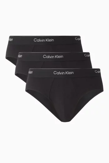 Icon Briefs in Cotton, Set of 3