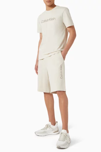 Logo Sweatshorts in Cotton