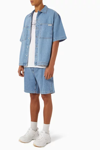 Bowler Shirt in Denim