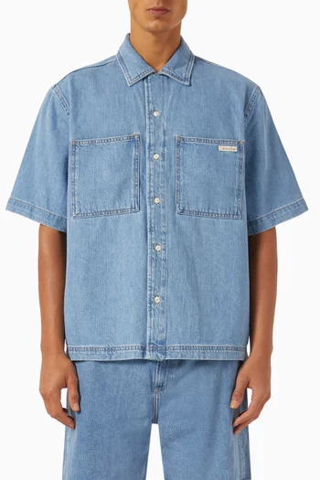 Bowler Shirt in Denim