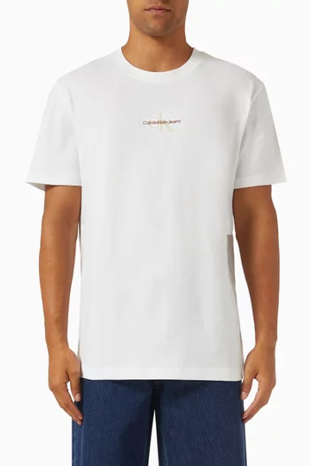 Mono Logo T-shirt in Cotton