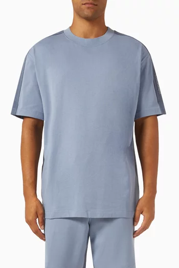 Logo Tape T-shirt in Cotton
