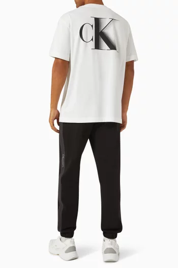 Relaxed Monogram T-shirt in Cotton